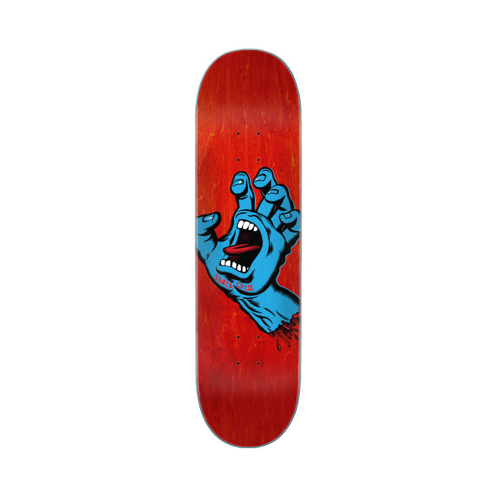 Screaming Hand 8.0in x 31.6in Santa Cruz Decks – Seaside Surf Shop