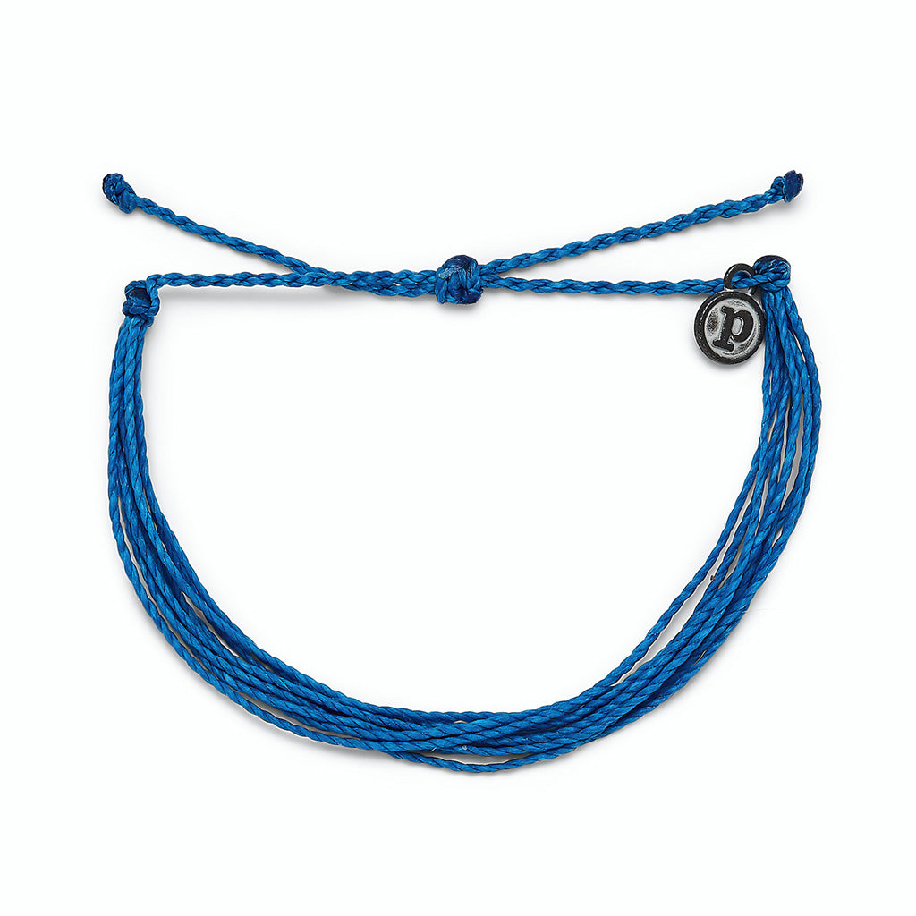 Pura Vida Original Bracelet : Solid Blue