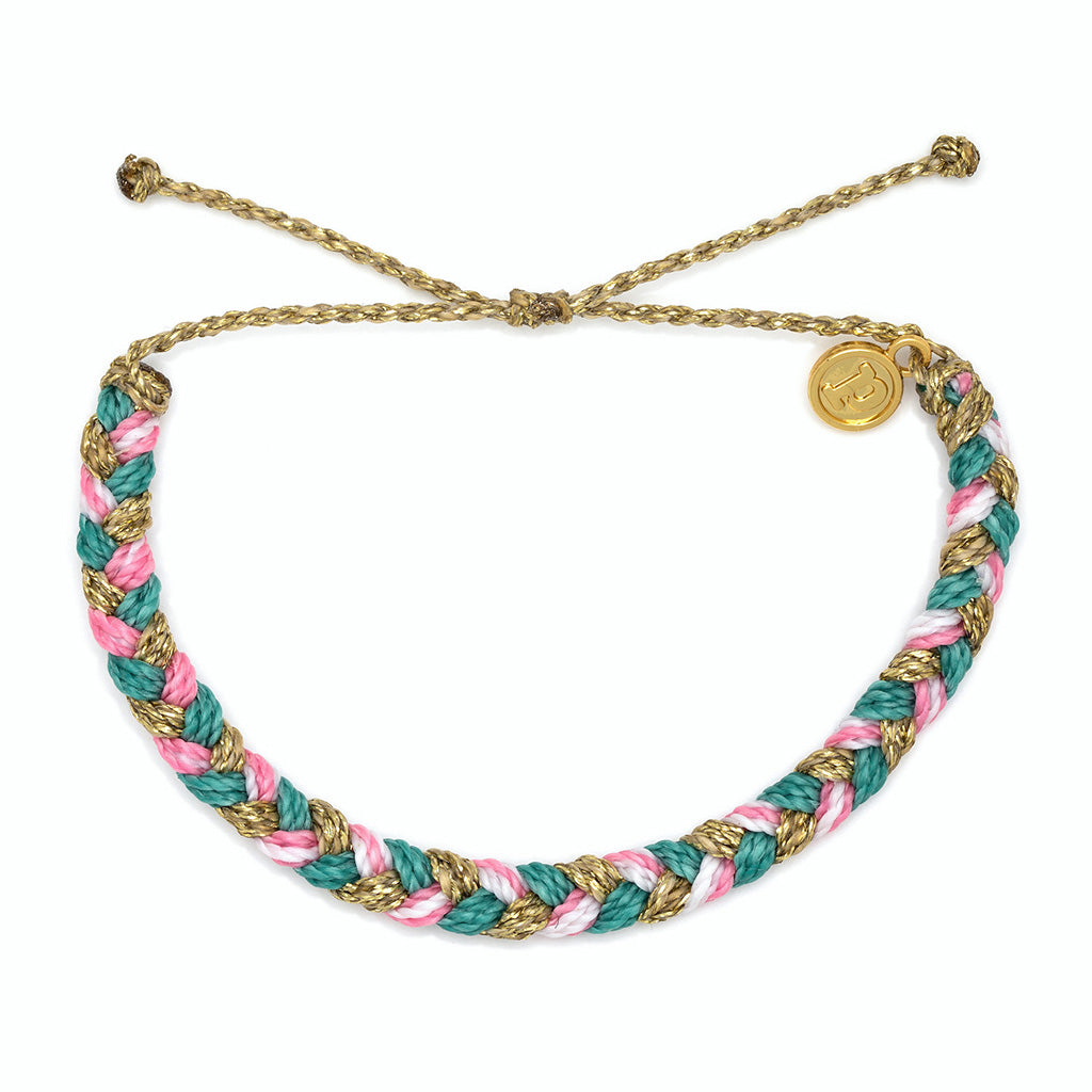 Pura Vida Braided Bracelet : Golden West