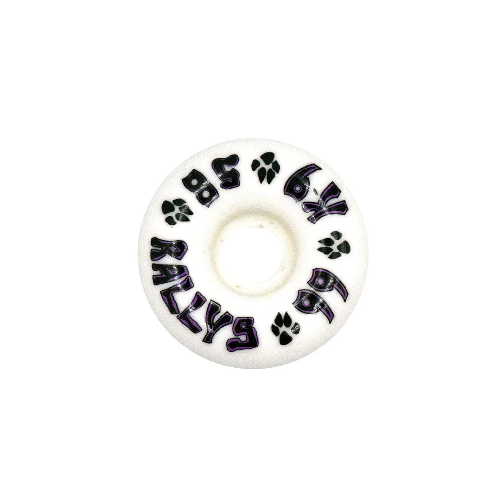 Dogtown K-9 Rallys Wheels - 58mm x 99a - White (Set of 4)