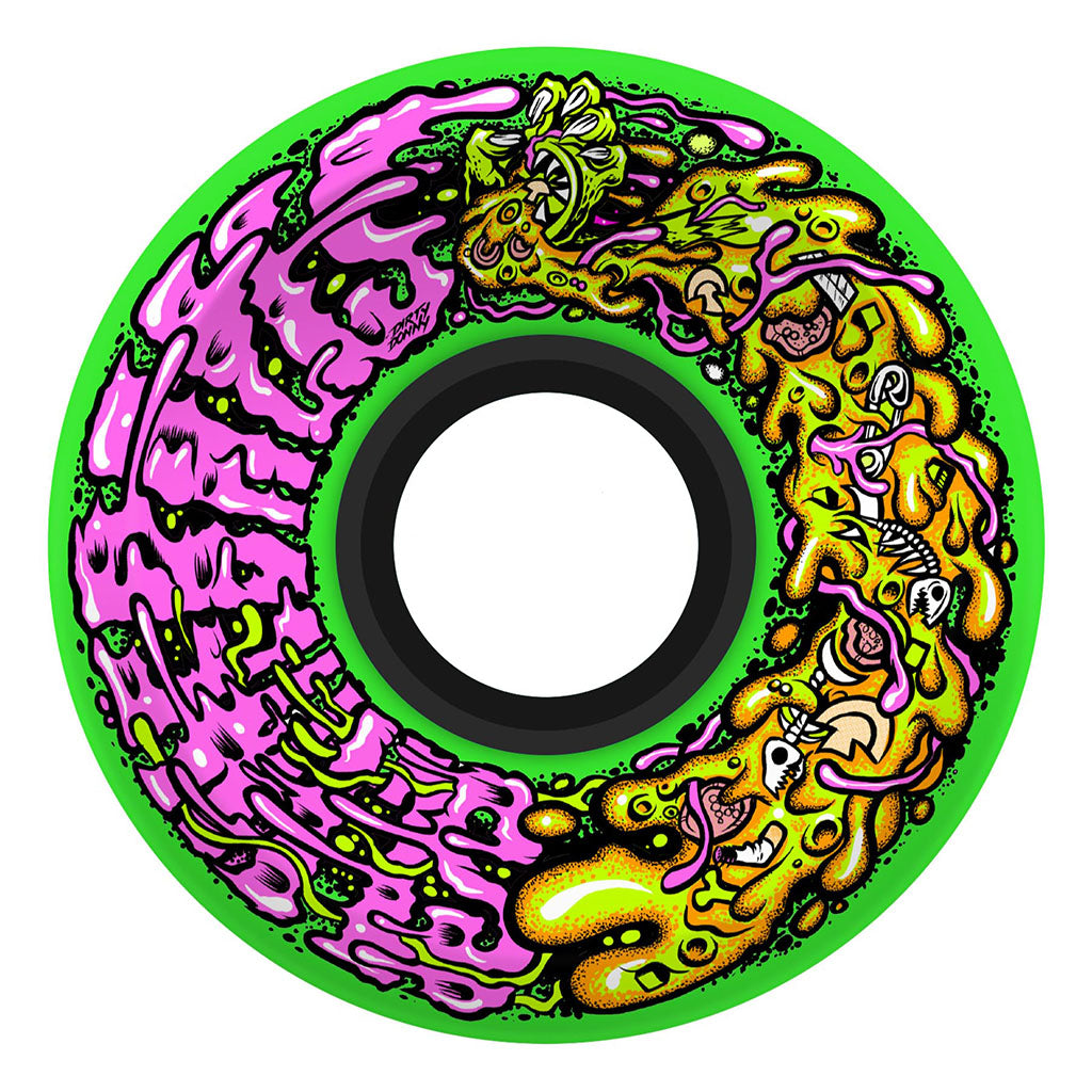 Slime Balls Wheels 54.5mm Dirty Donny Mini OG Slime Green   78a - Green