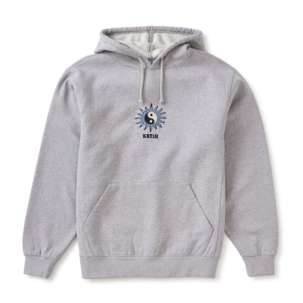 Katin Orb Emb Hoodie - Heather Grey