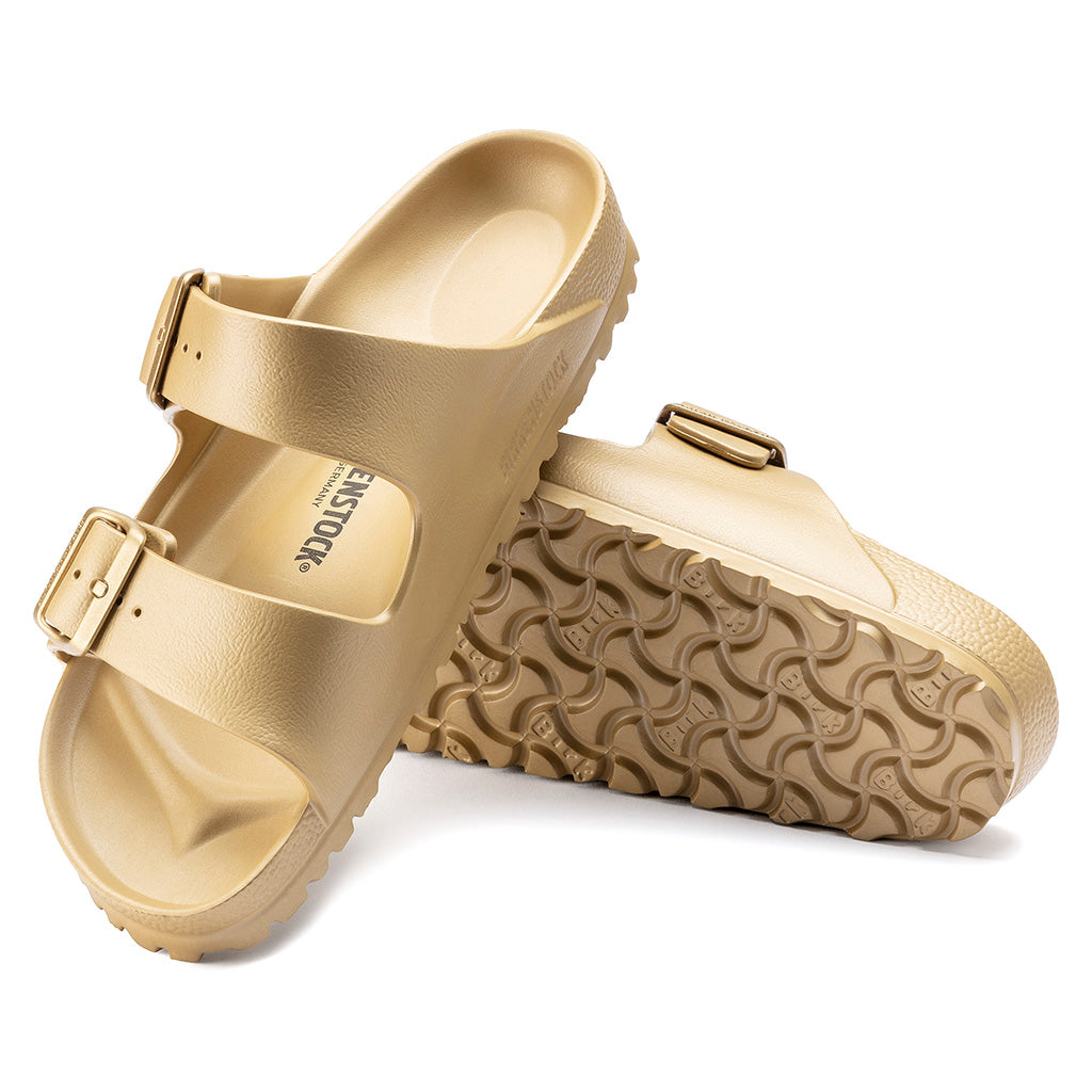 Gold birkenstock sandals online