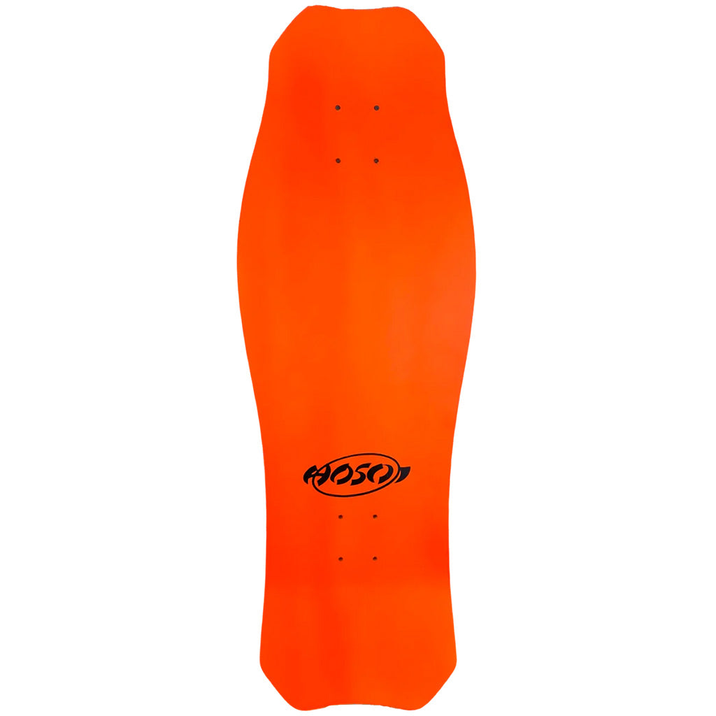 Hosoi Skateboards NEON O.G. Hammerhead Splat Deck– 10.5&quot; x 31&quot; - Orange