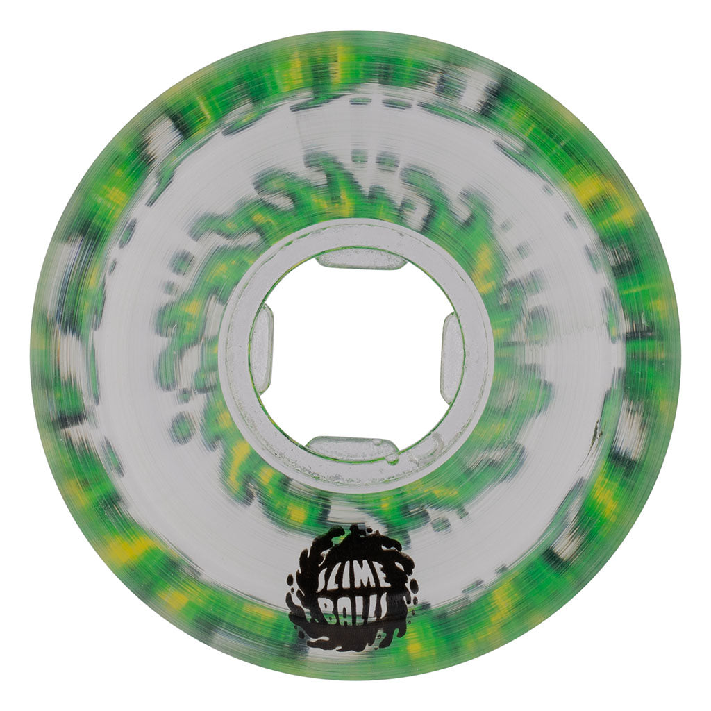Slime Balls Wheels 53mm Mirror Vomits Clear   99a - Clear
