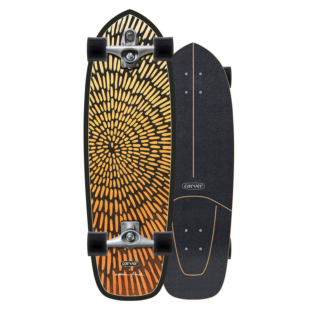 Luxe Gedetailleerd film Carver Skateboards Supernova Surfskate C7 Raw Complete - (23)31.25" |  Seaside Surf Shop