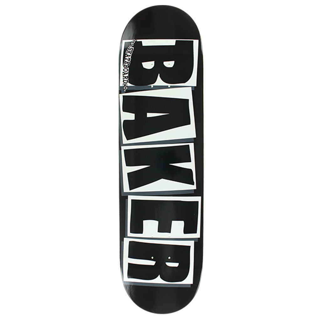 Baker Brand Logo Deck-8.47 Blk/Wht