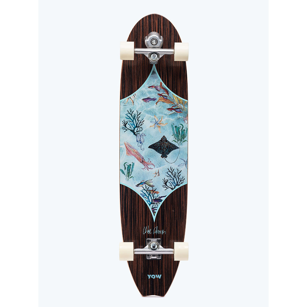 2023 YOW Calmon 41&quot; Signature Series Yow Surfskate - Seaside Surf Shop 