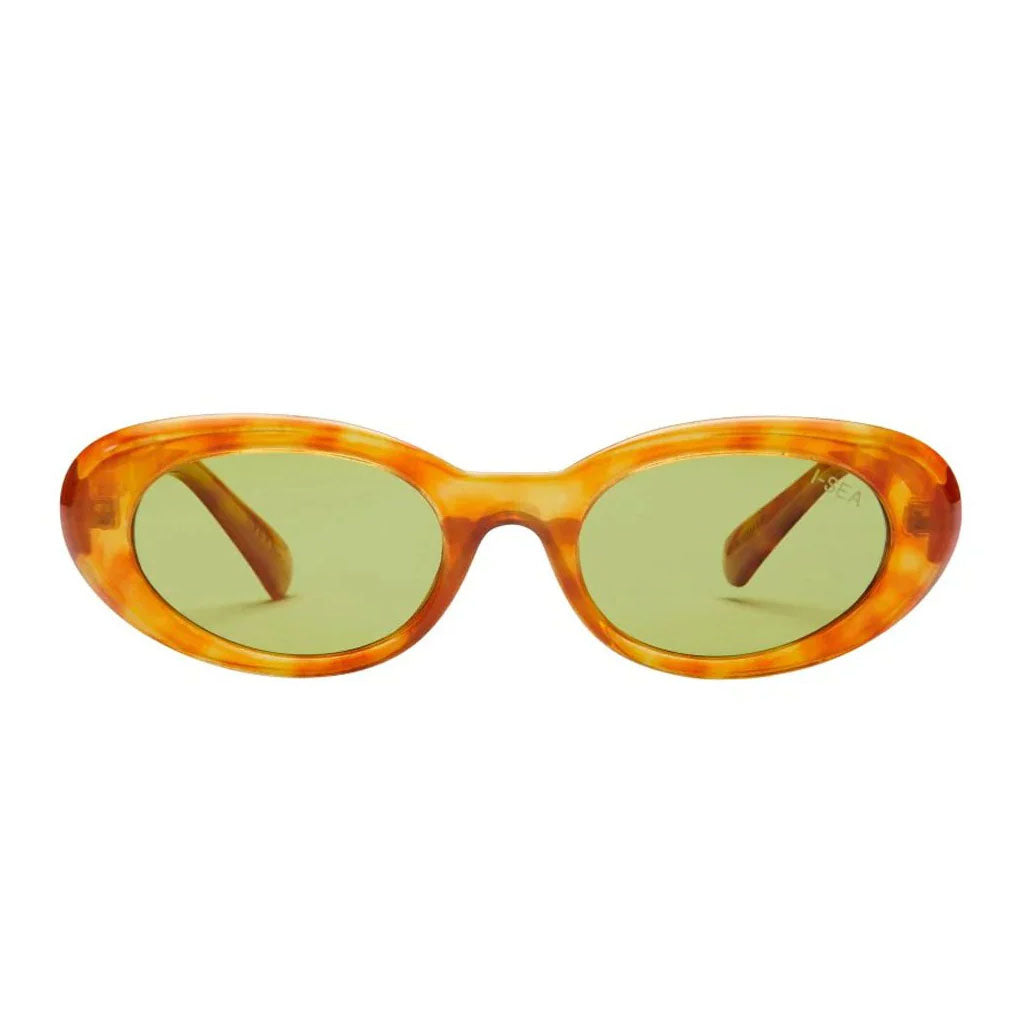 I-SEA Jagger - Honey Tort/Green Polarized Lens