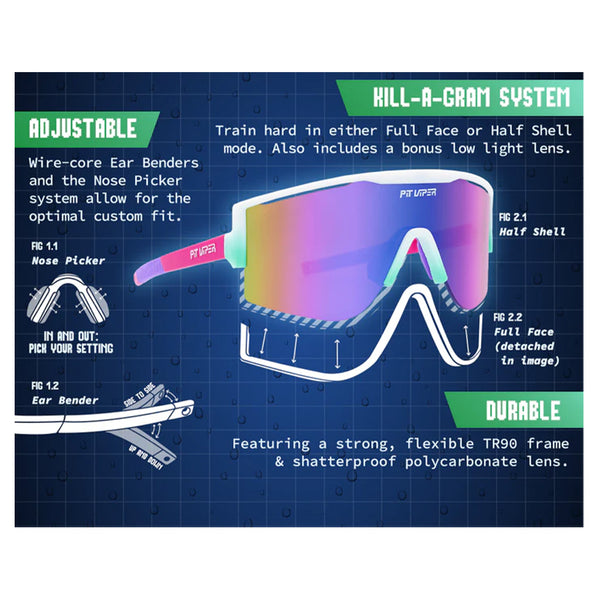 TrailBlaze Polarized Sports Shades - Pit Viper Edition – iShell Buy