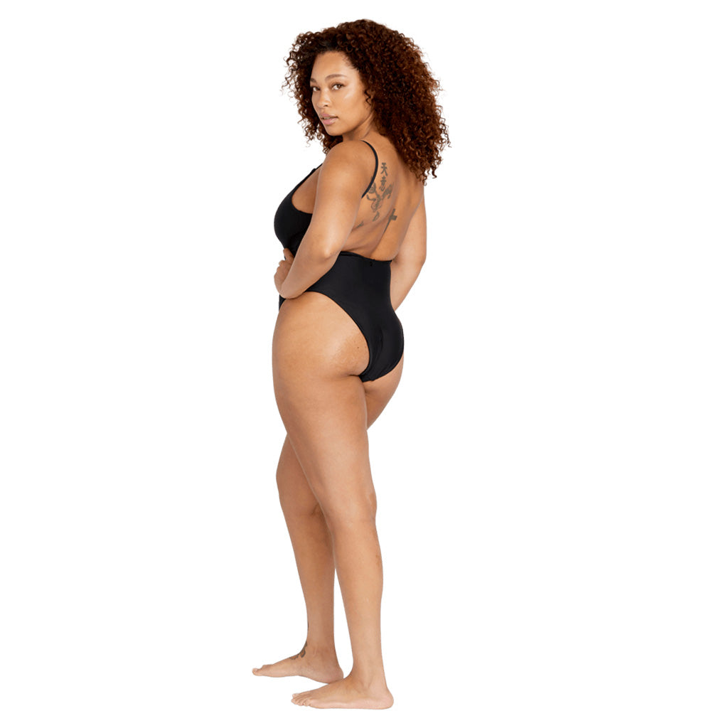 Volcom Womens Simply Seamless One Piece - Black