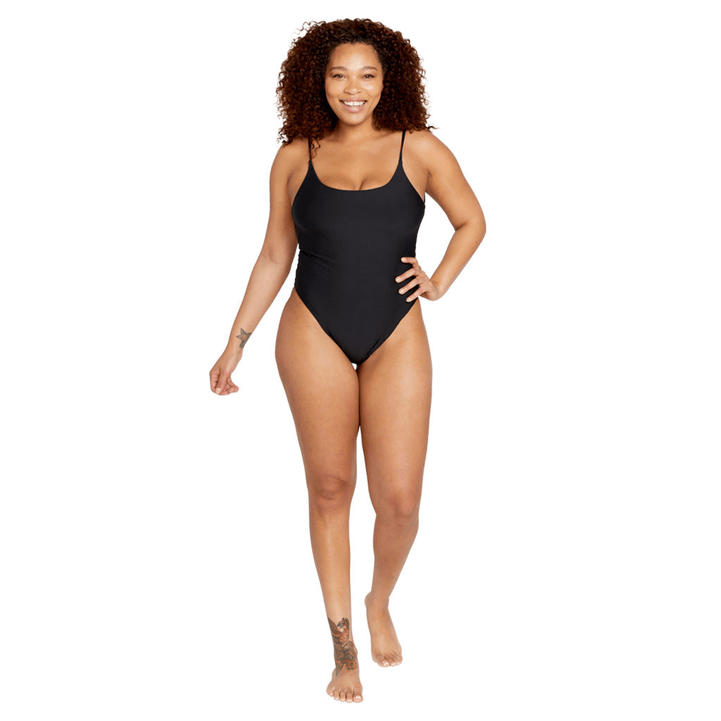 Volcom Womens Simply Seamless One Piece - Black