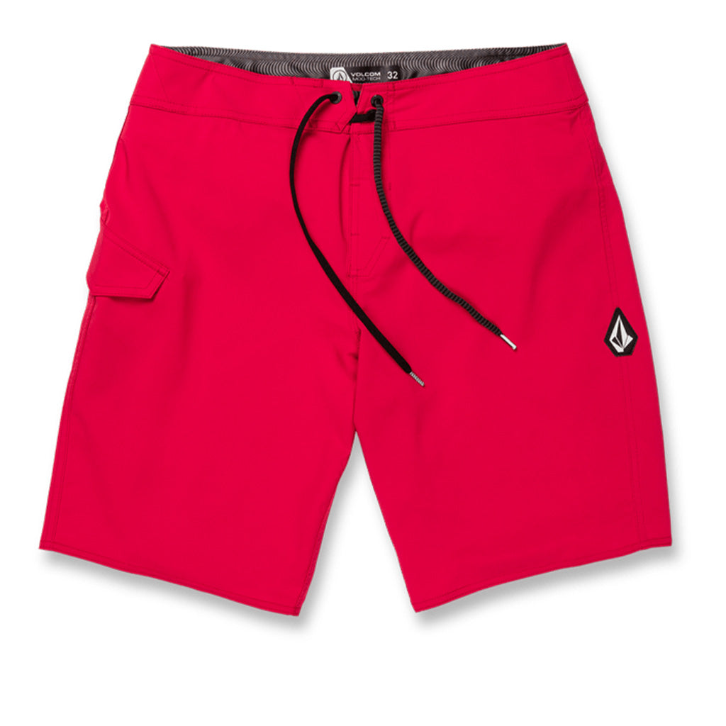 Volcom Lido Solid Mod 20  Boardshort - Ribbon Red