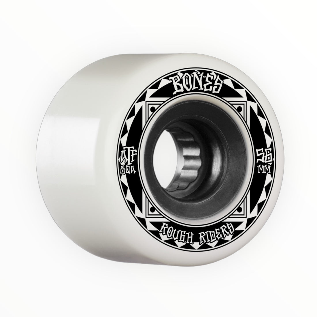 Bones ATF Rough Rider Runners 56mm 80a Skateboard Wheels - White