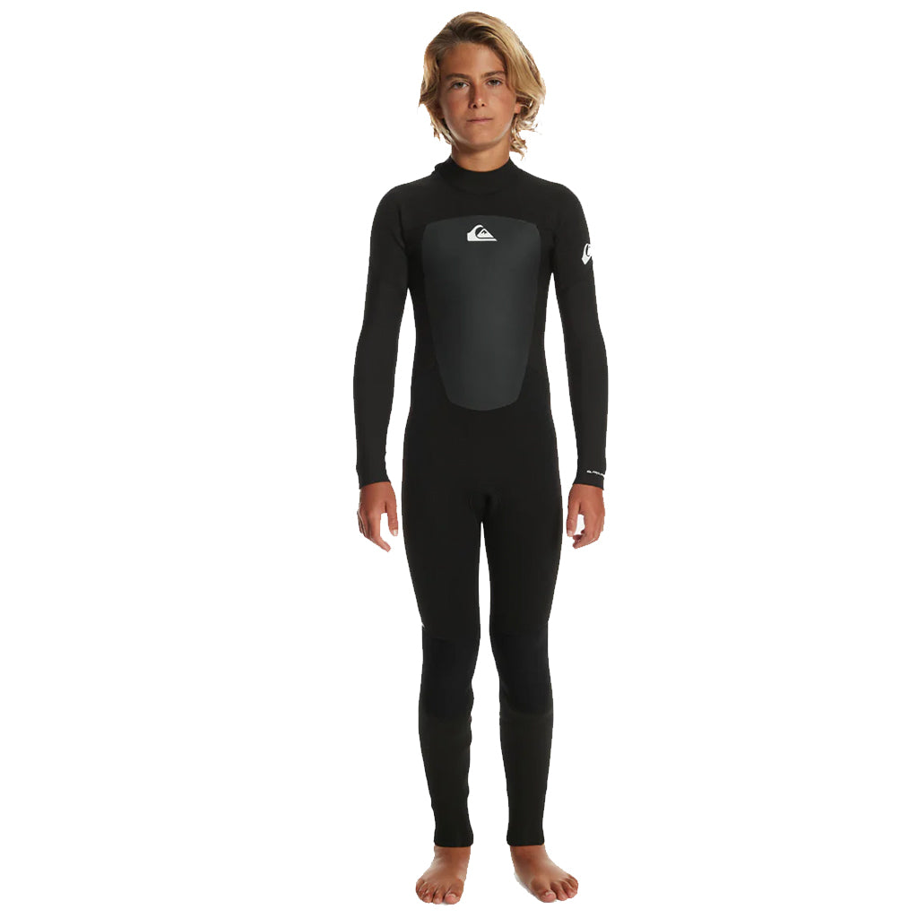 Quiksilver Prologue Boys 5/4/3mm Back Zip Wetsuit - Black