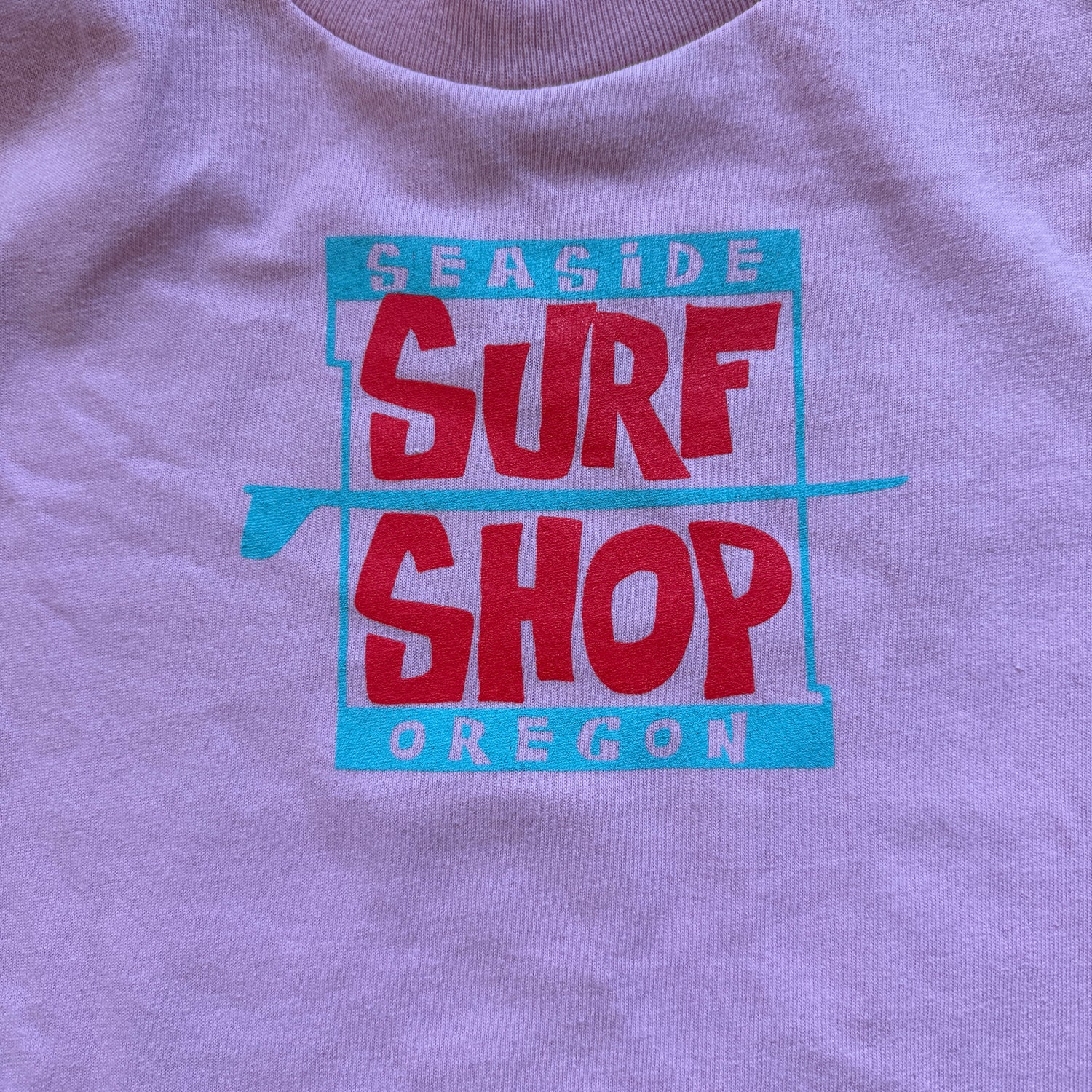 Seaside Surf Shop Surf Rats Toddler Tees - Pink