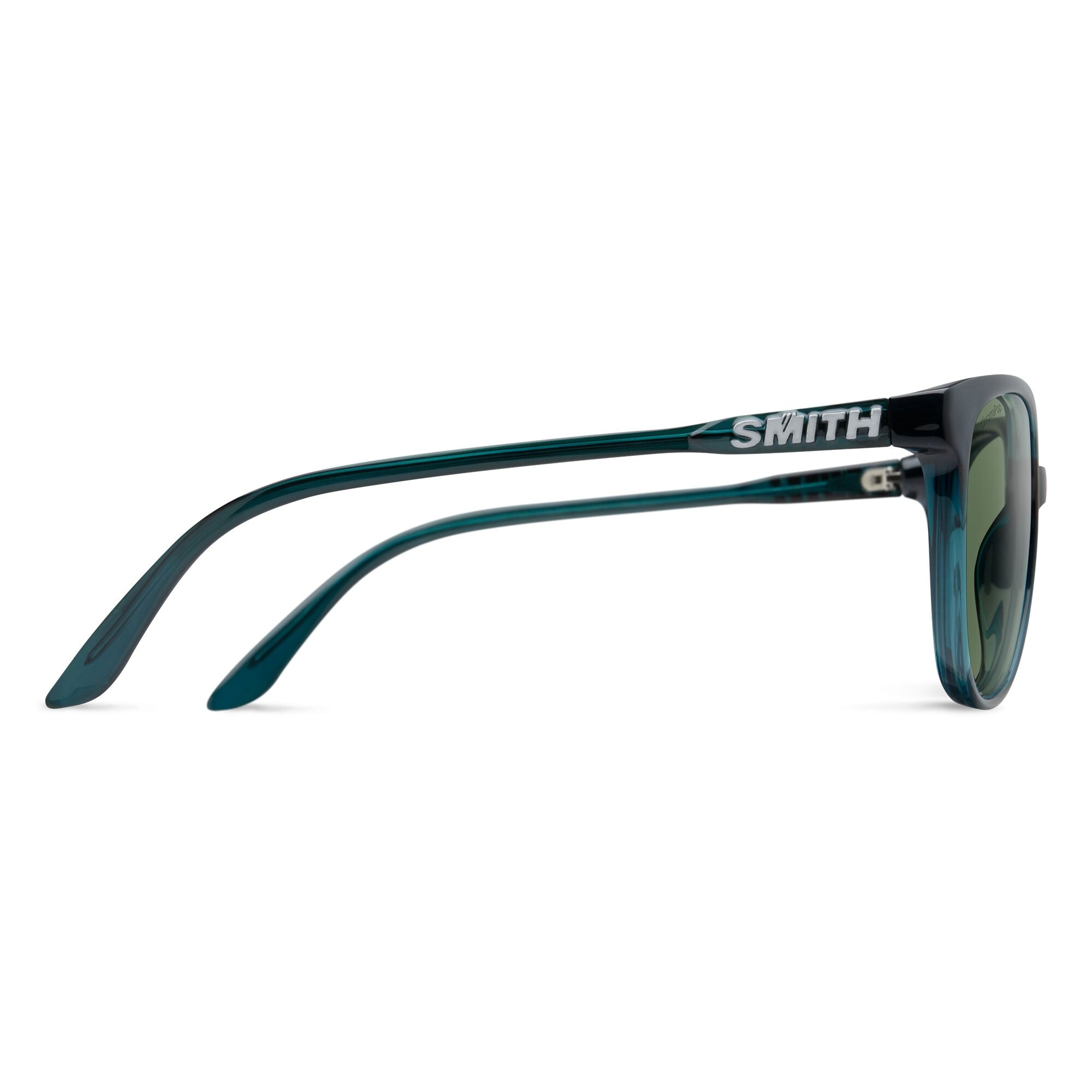 Smith Optics Cheetah | Pacific Crystal/ChromaPop Polarized Gray Green