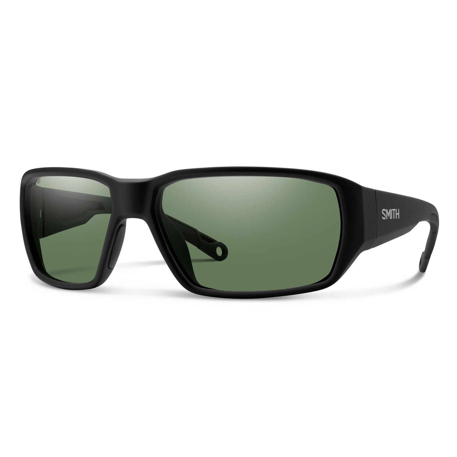 Smith Optics Hookset | Matte Black/ChromaPop Polarized Gray Green