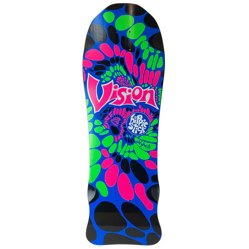 Vision Hippie Stick Deck - 10&quot;x30&quot; - Black