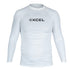 Xcel Mens Premium Stretch L/S UV Rashguard - White