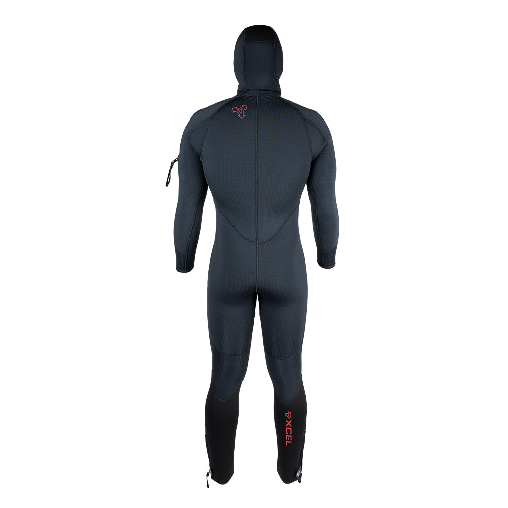 Mens Thermoflex Hooded Dive Full Wetsuit 9/7/6mm