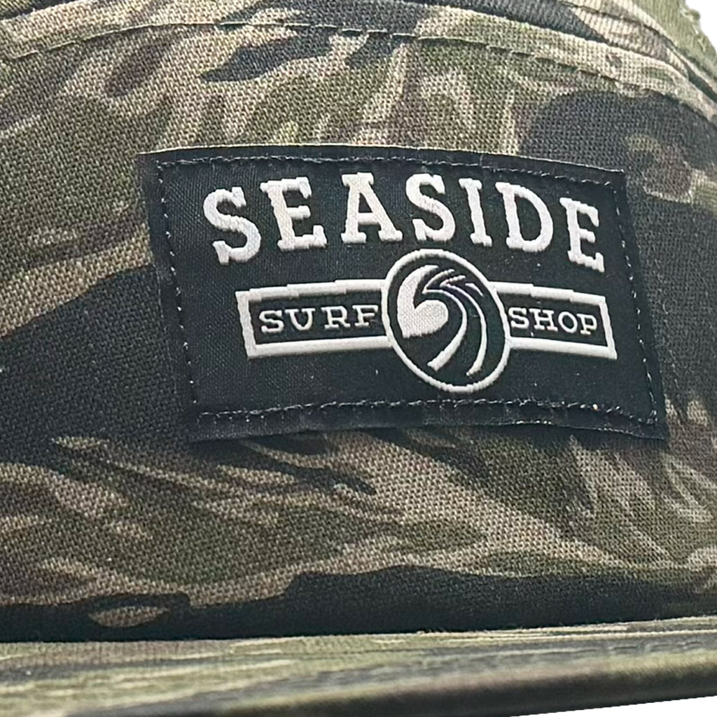 Seaside Surf Shop Campers Cap - Camo Canvas Ripstop - Seaside Surf Shop 