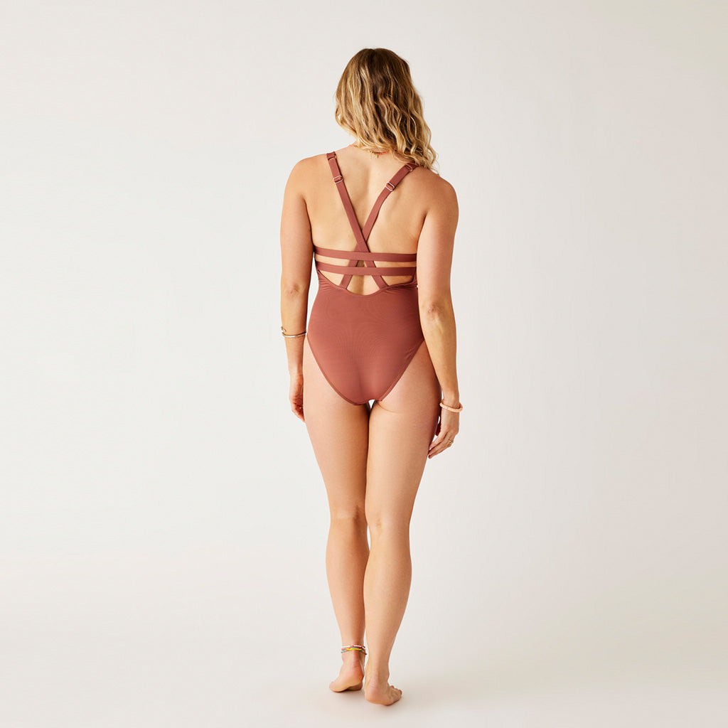 Carve Designs Womens Logan One Piece-Penny - Seaside Surf Shop 