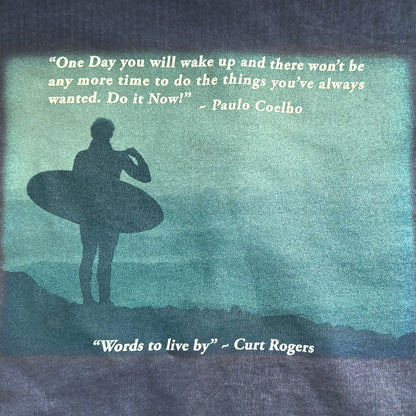 Seaside Surf x Curt Rogers ALS Fundraiser L/S Tee Unisex - Harbor Blue