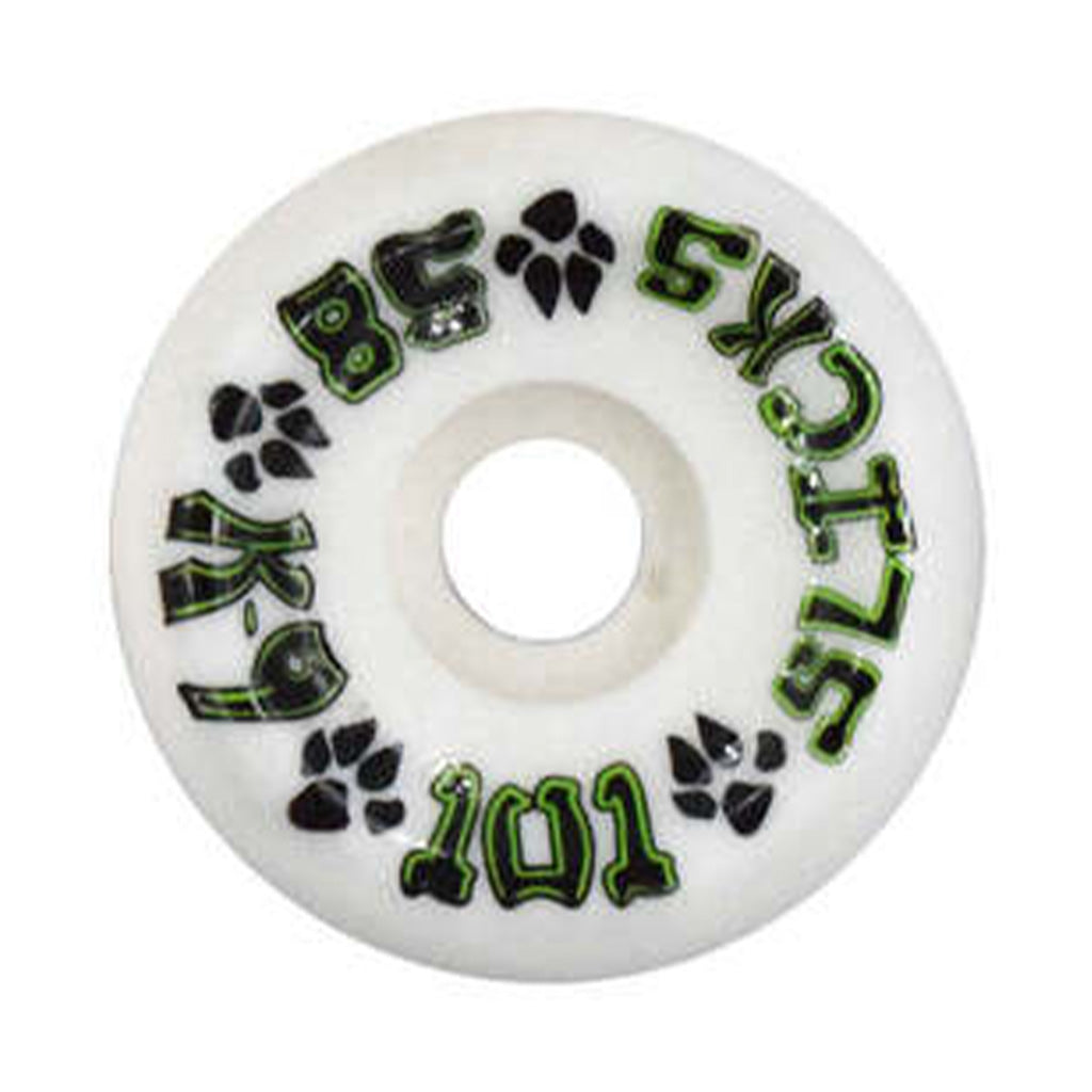 K-9 Slicks Wheels - 58mm x 99a - White - Seaside Surf Shop 