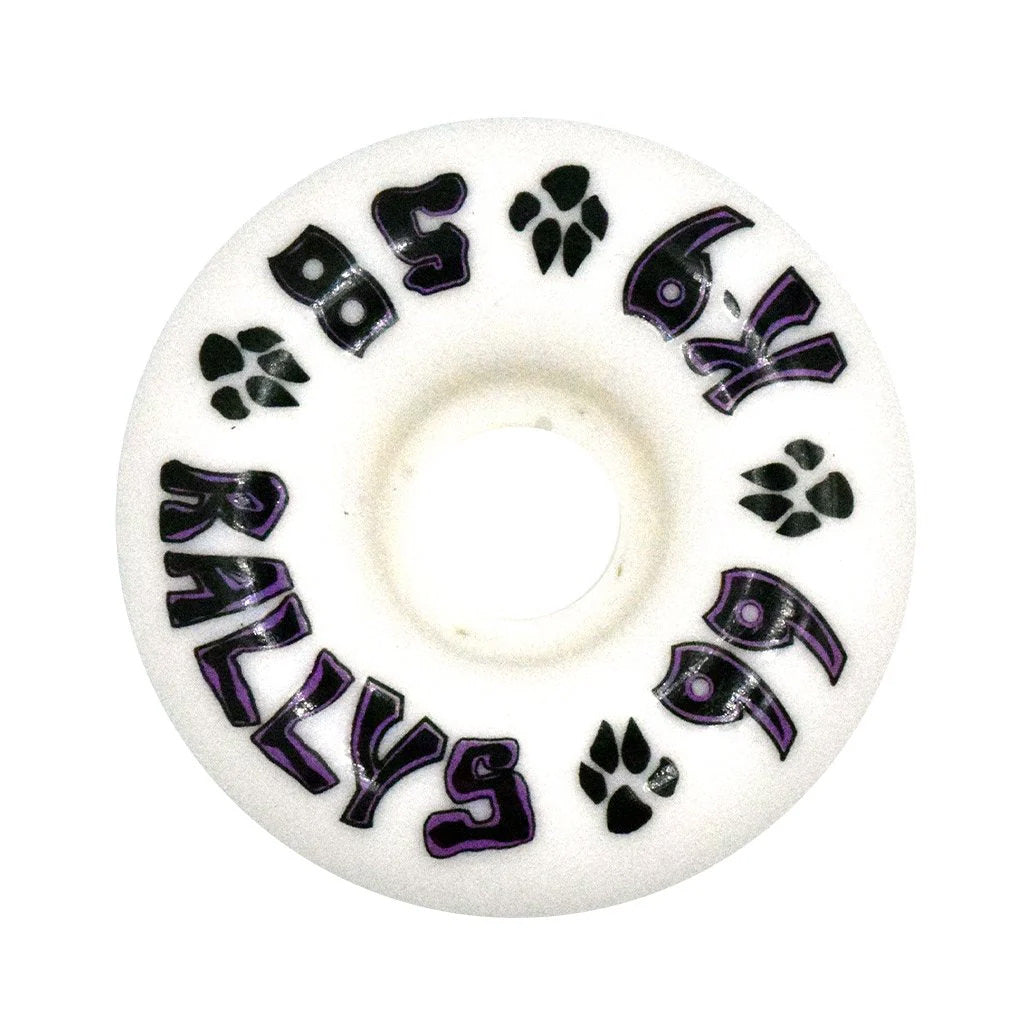 K-9 Rallys Wheels - 58mm x 99a - White