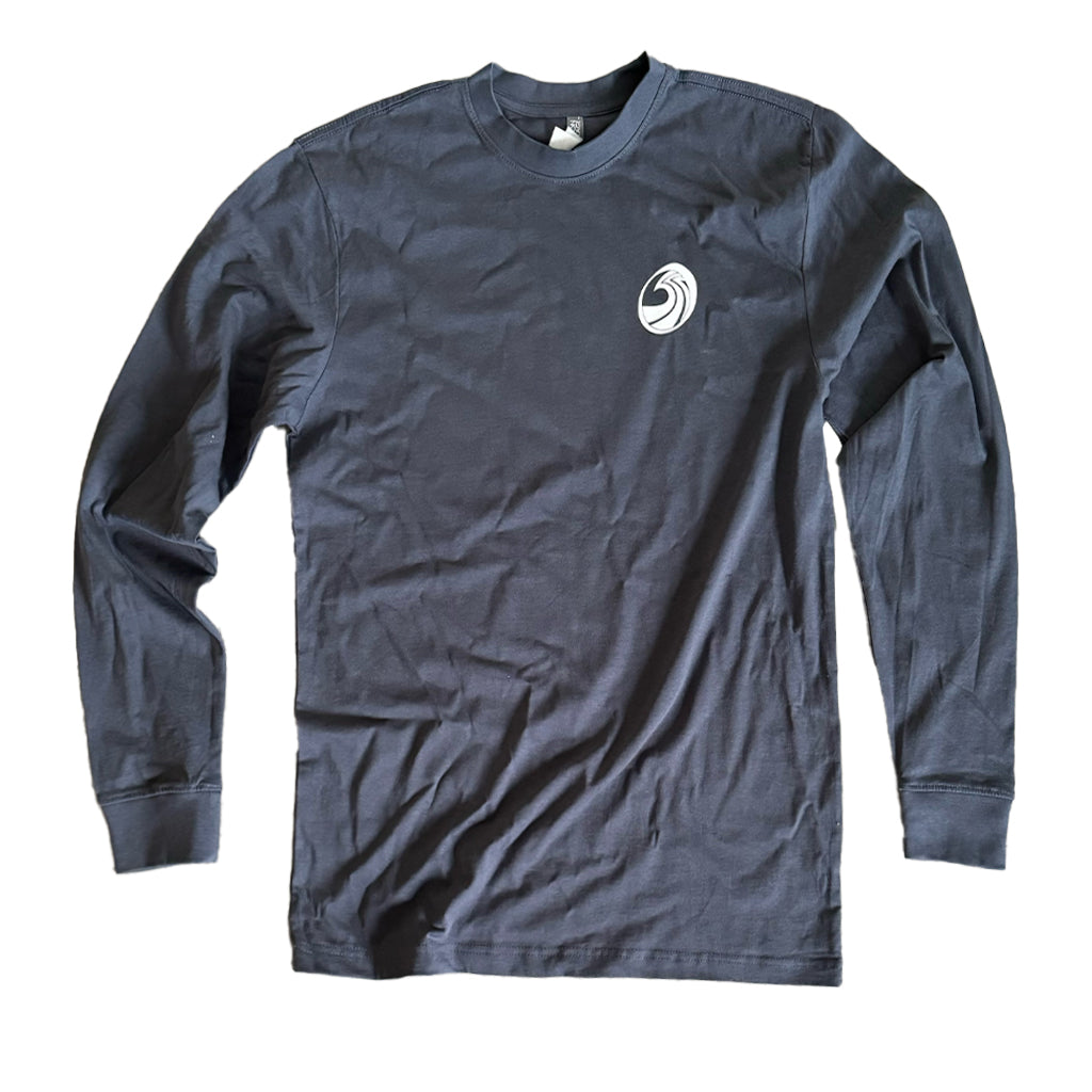 Seaside Surf x Curt Rogers ALS Fundraiser L/S Tee Unisex - Harbor Blue