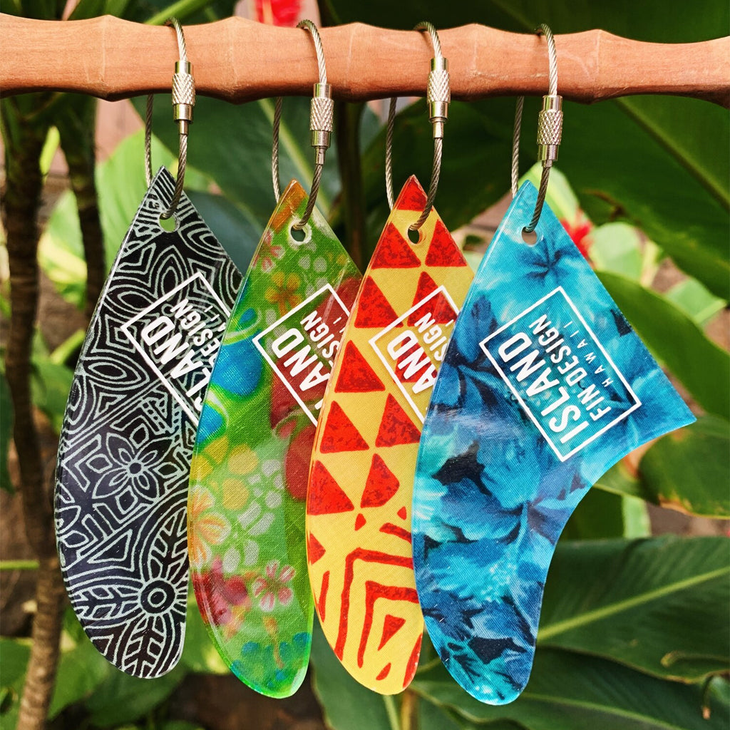 Island Surf Design - Fin Keychains