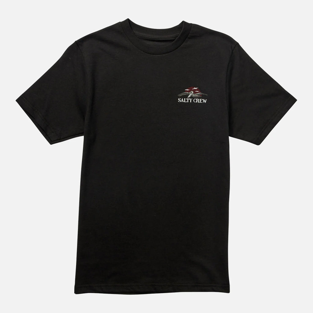 Salty Crew Mens Soarin Premium  S/S Tee - Black