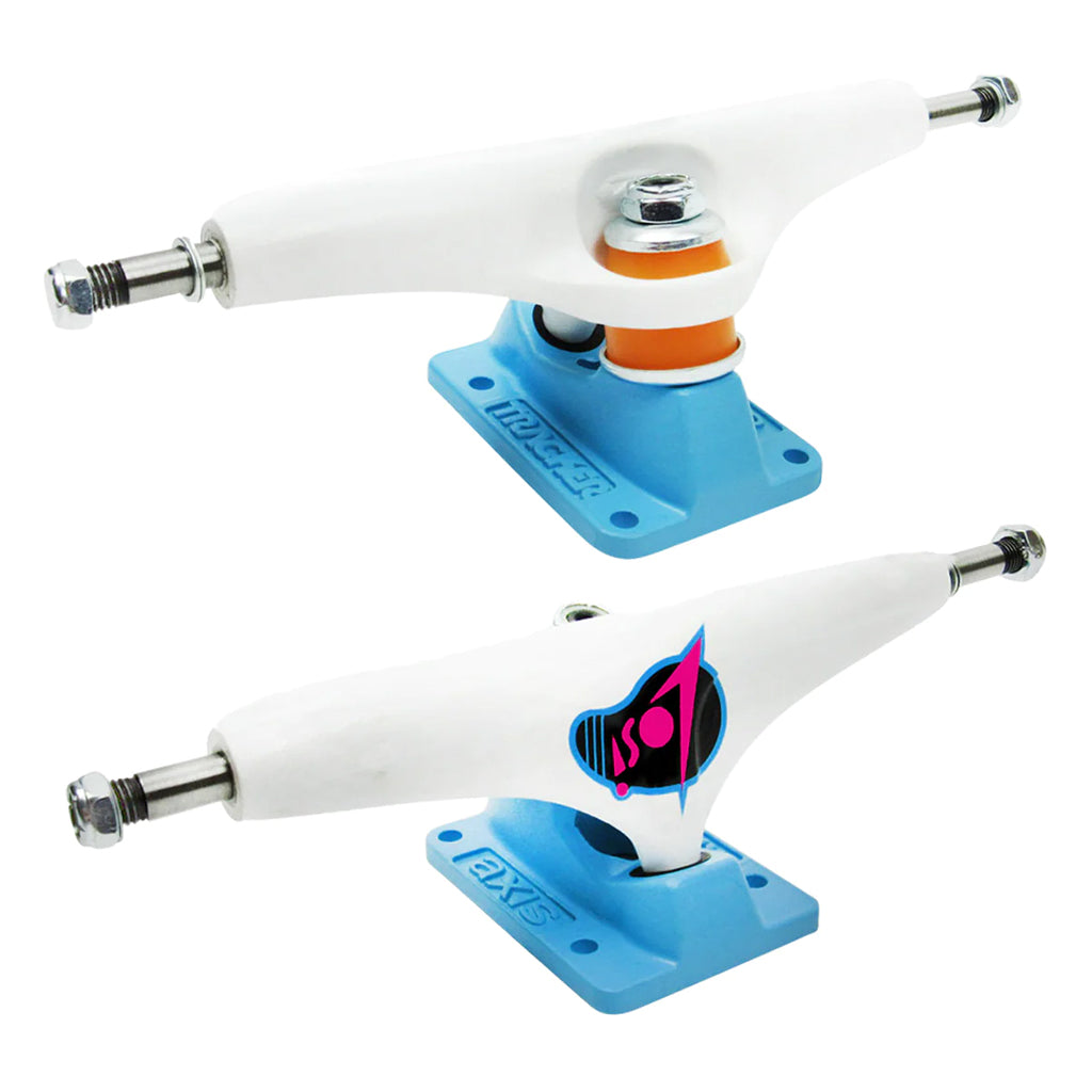 Tracker Trucks Axis Allen Losi Set - 161mm White/Blue