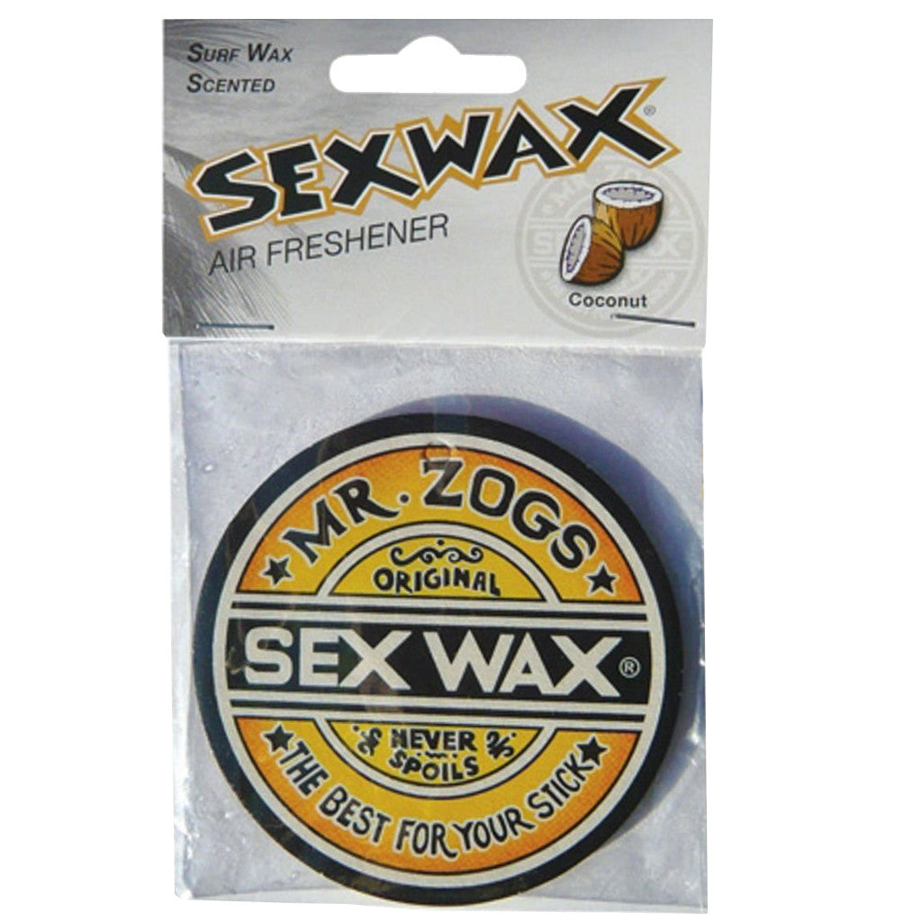 Sex Wax Coconut Air Fresheners: (4-Pack)