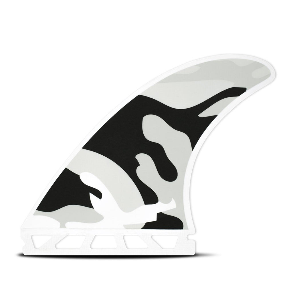 Futures Fins - Jordy Medium HC Thruster Fin Set - White/Black Camo