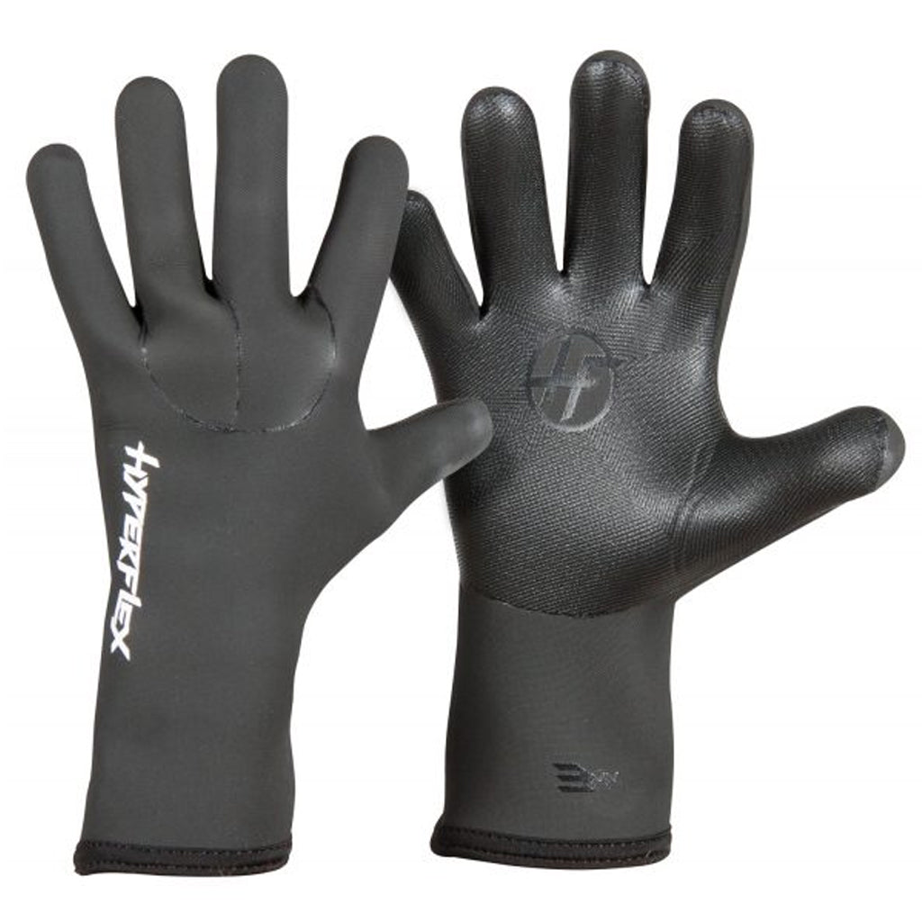 Hyperflex Mesh Skin 5mm Five Finger Glove - Black