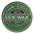 Sex Wax Classic Logo Stickers - 3" Green - Seaside Surf Shop 