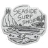 Seaside Surf Shop - Beach Vibes Sticker - 3” x 3" - Seaside Surf Shop 